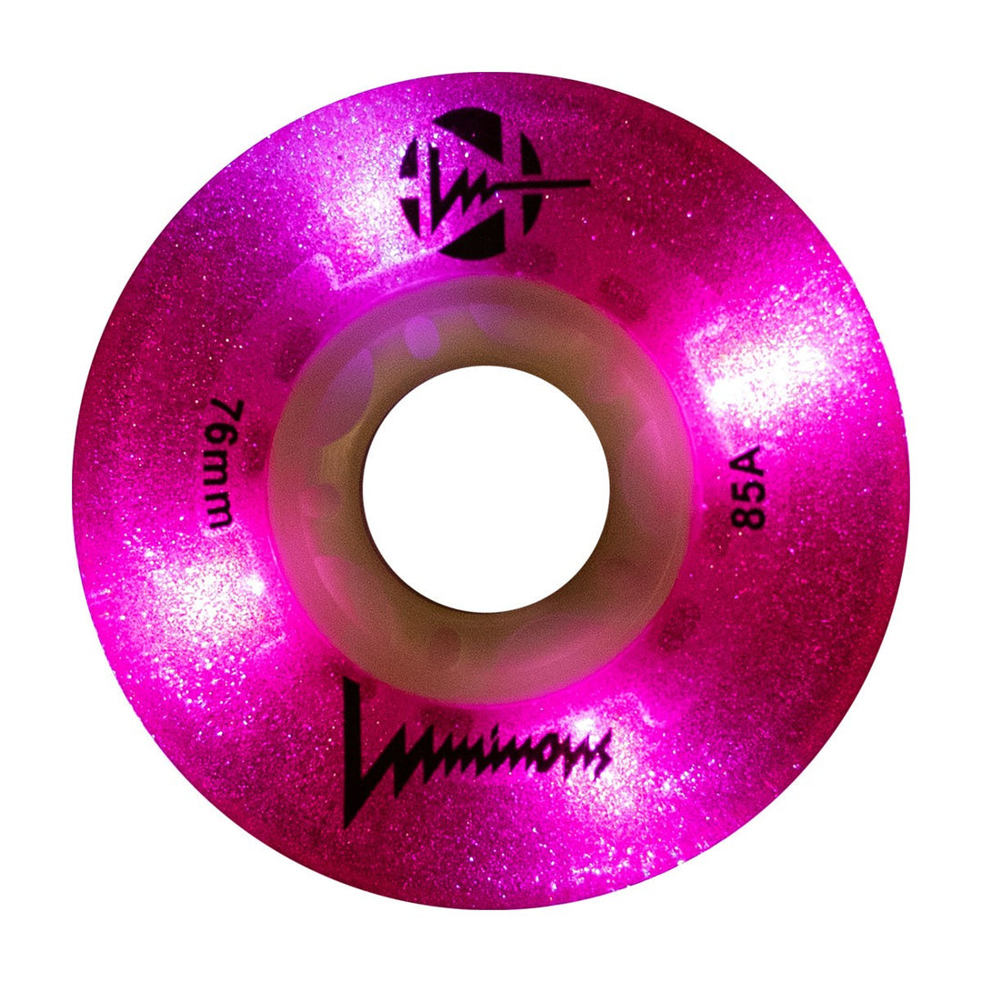 Luminous LED Wheels 76mm