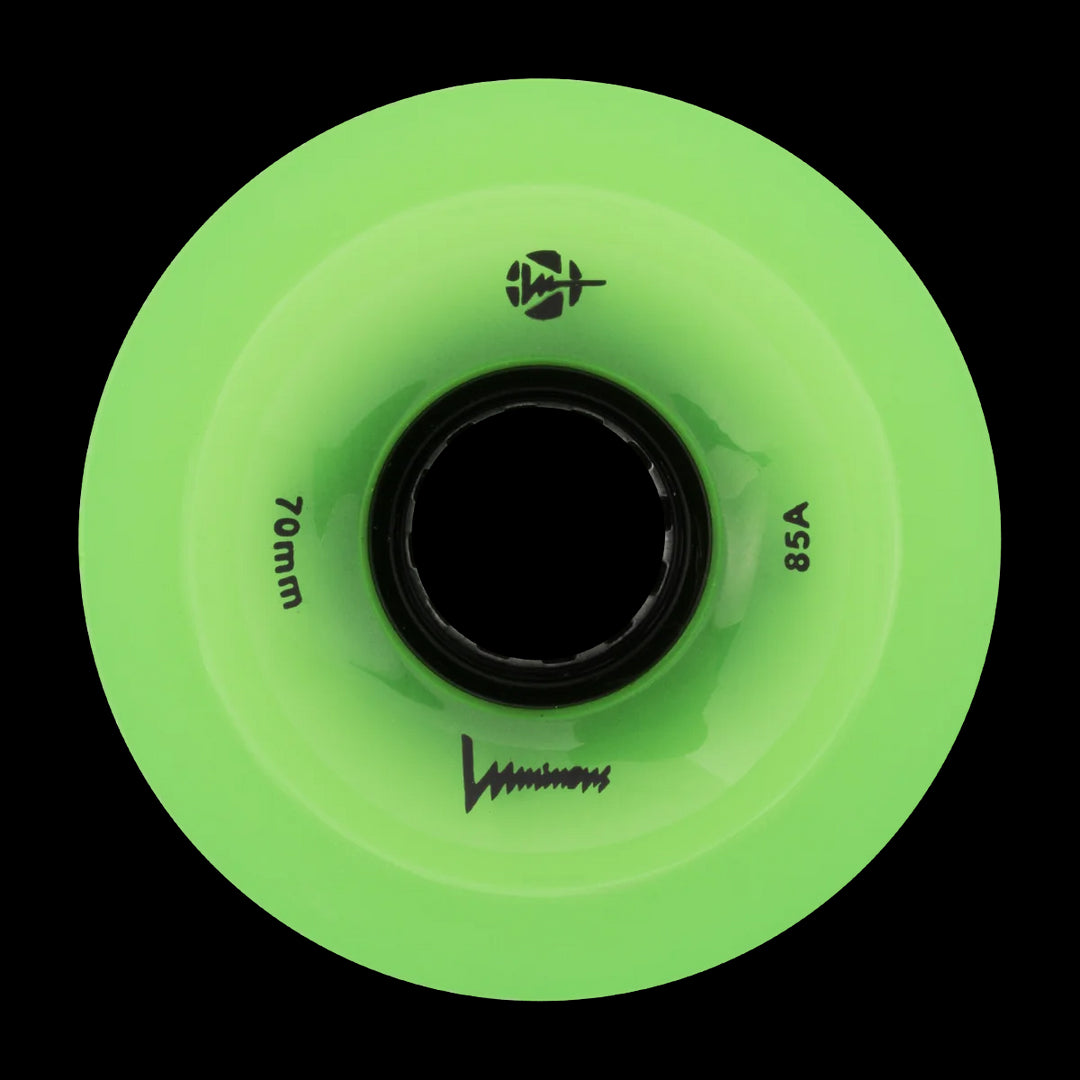 Luminous LED Longboard Wheels 70mm 85A
