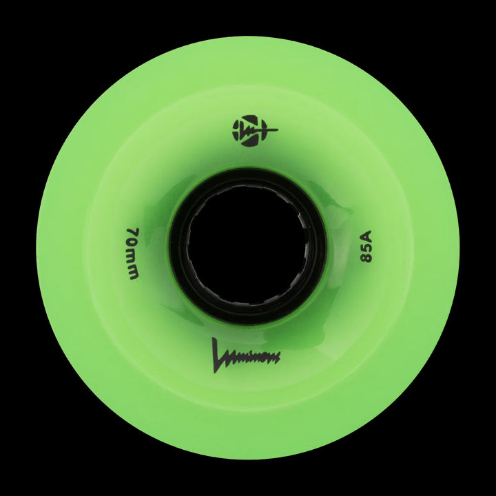 Luminous LED Longboard Wheels 70mm 85A