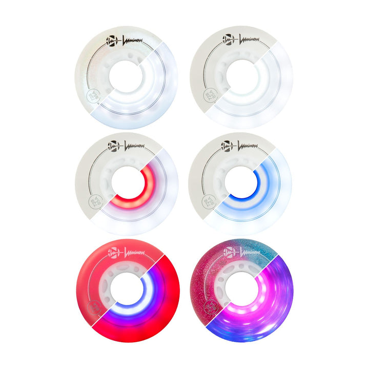 Luminous LED Wheels Duo 80mm 85A
