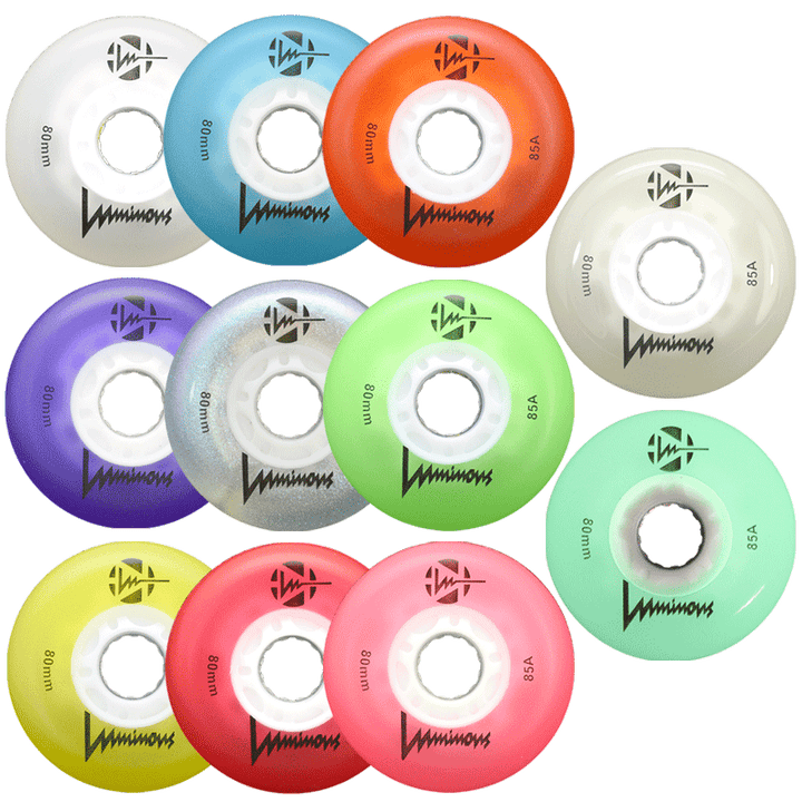Luminous LED Wheels Glow 72mm – Skate Rollen, Ansicht 3