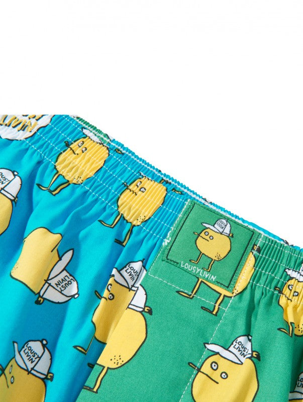 Lousy Livin Boxer Shorts - Multicolor Lemon