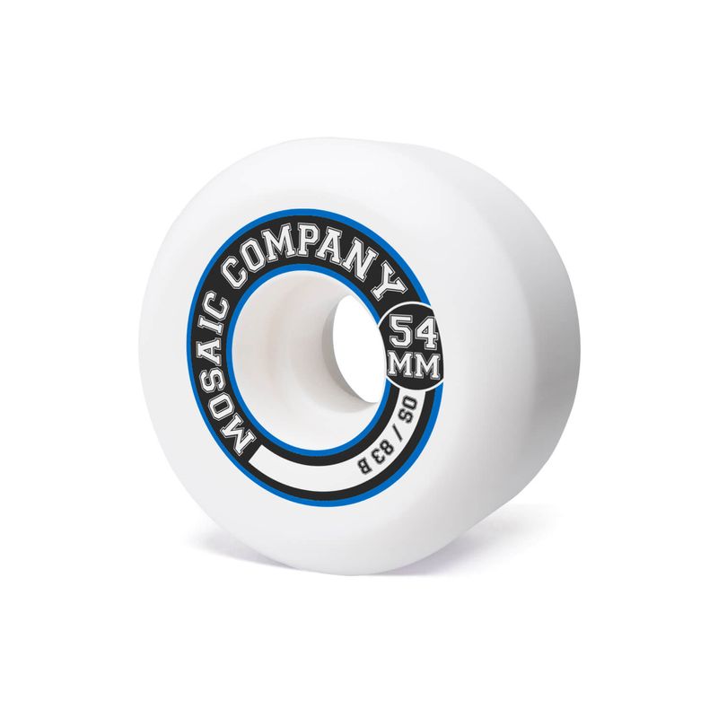 Mosaic Wheels OS College 54mm 83B – Skateboard Rollen, Ansicht 1