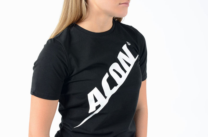 ACON T-Shirt Regular, schwarz