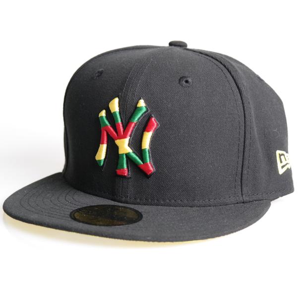 New Era Cap 59-Fifty NY Flag black/green/yellow/red – Caps, Ansicht 1