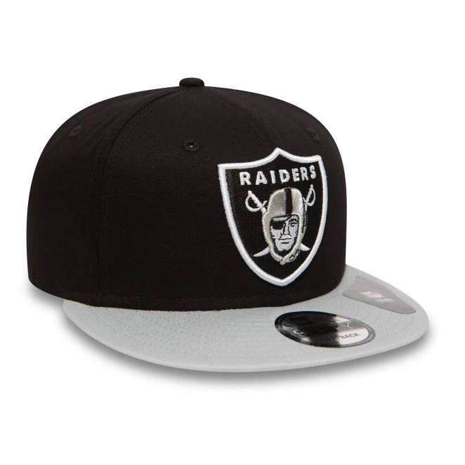 New Era Cap NFL Cotton Black Las Vegas Raiders grey/black – Caps, Ansicht 2
