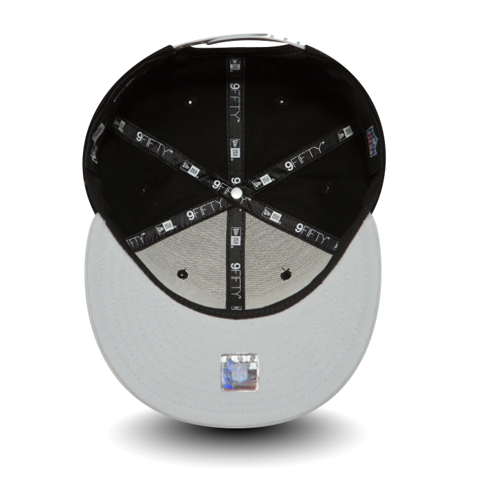 New Era Cap NFL Cotton Black Las Vegas Raiders grey/black – Caps, Ansicht 3