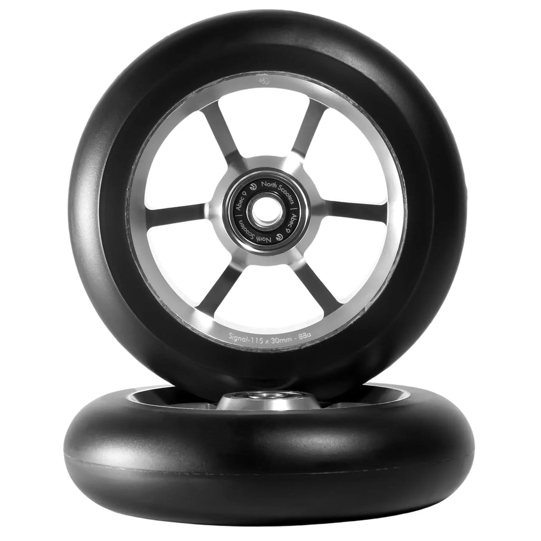 North Stunt Scooter Wheels Signal (2 Stk.) Silver – Scooter Wheels, Ansicht 1