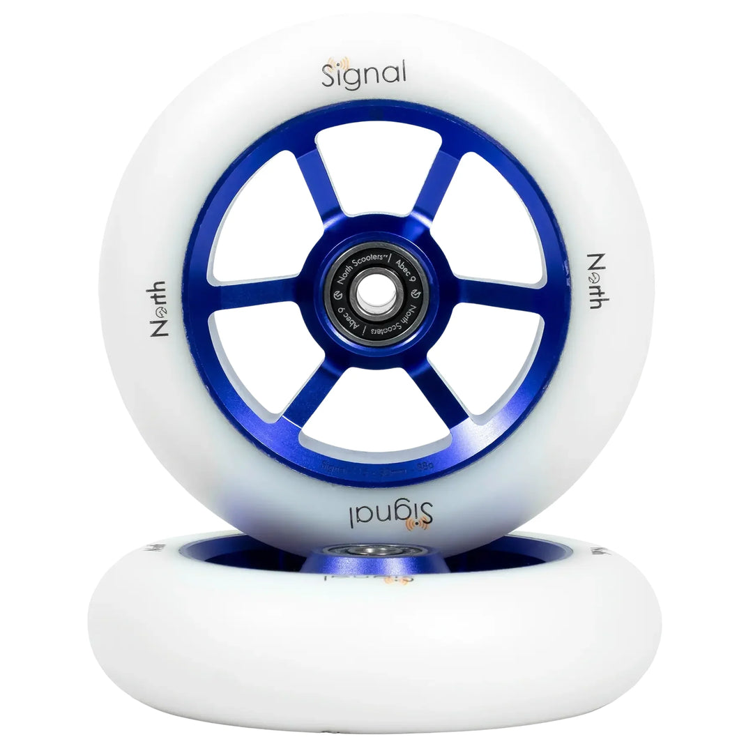North Stunt Scooter Wheels Signal (2 Stk.) Violet/White – Scooter Wheels, Ansicht 1