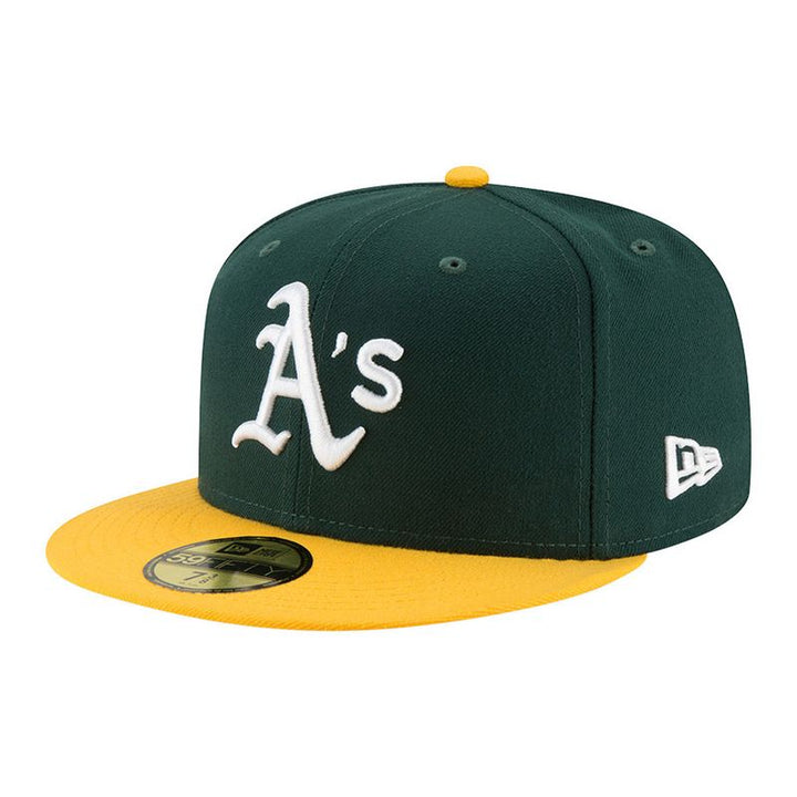 New Era Cap 59-Fifty Oakland Athletics On Field Home Green