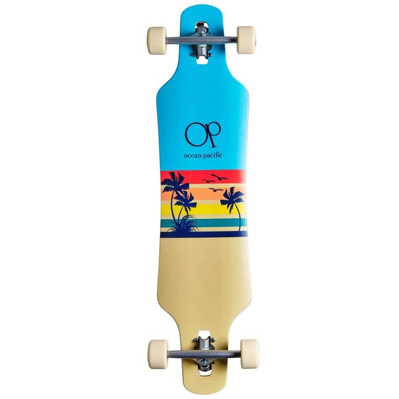 Ocean Pacific Longboard Complete Sunset blue – Longboards Komplett, Ansicht 1