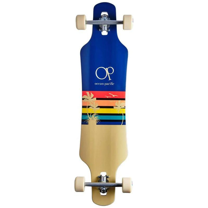 Ocean Pacific Longboard Complete Sunset navy – Longboards Komplett, Ansicht 1