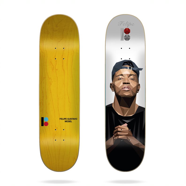 Plan B Skateboard Deck ALF Gustavo 8.0'' – Skateboard Decks, Ansicht 1