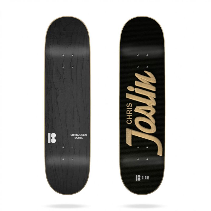 Plan B Skateboard Deck Embroidered Joslin 8.0'' – Skateboard Decks, Ansicht 1