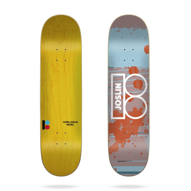 Plan B Skateboard Deck Mixed Media Joslin 8.0'' – Skateboard Decks, Ansicht 1