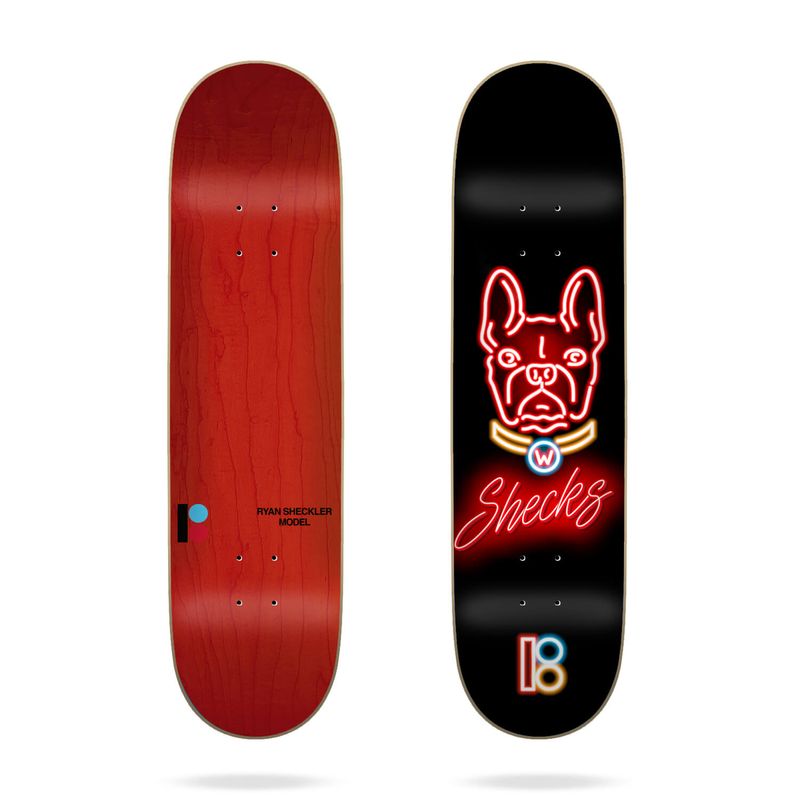 Plan B Skateboard Deck Neon Sheckler 8.125'' – Skateboard Decks, Ansicht 1