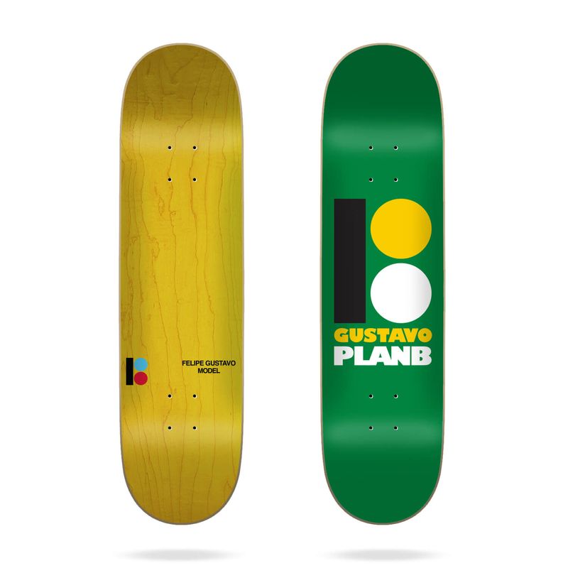 Plan B Skateboard Deck Original Gustavo 7.75'' – Skateboard Decks, Ansicht 1