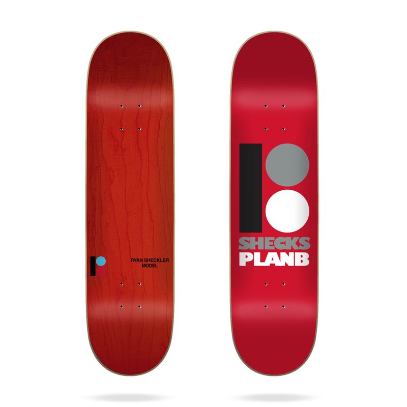 Plan B Skateboard Deck Original Shecks 8.125'' – Skateboard Decks, Ansicht 1