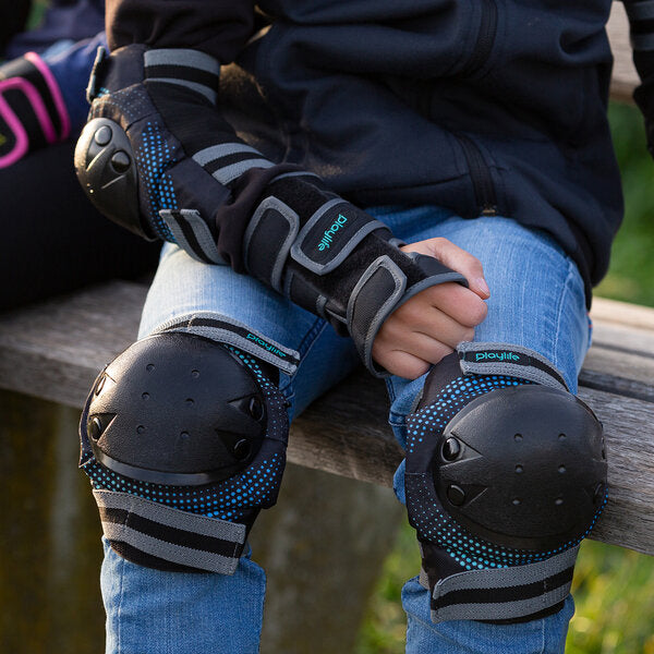 Playlife Kids Joker Blue Sky Combo Skate + Protective Gear – Kids Skates, Ansicht 2