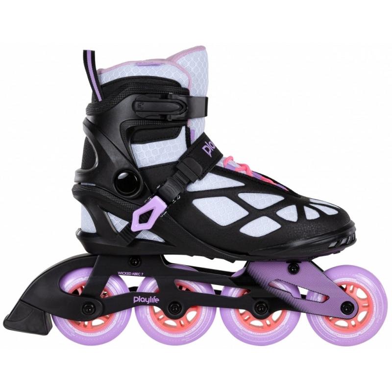 Playlife Skates Lancer White 84 – Inline Skates, Ansicht 1