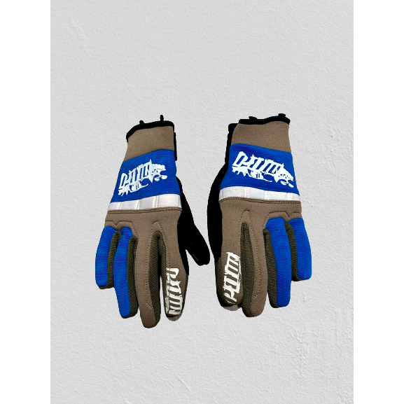 Pow Pipe-Gloves Sonic II brown/blue – Handschuhe, Ansicht 1