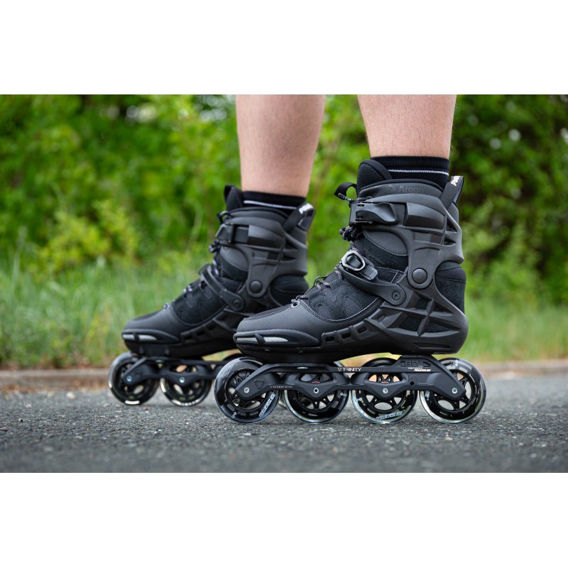 Powerslide Skates Phuzion Argon Black 80