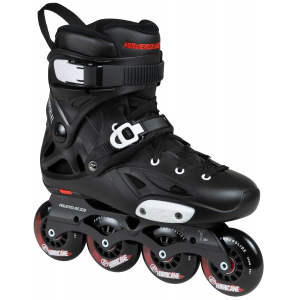 Powerslide Imperial One Black Crimson 80 – Inline Skates, Ansicht 2