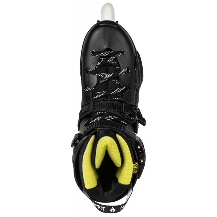 Powerslide Skates Imperial One Black Yellow 80