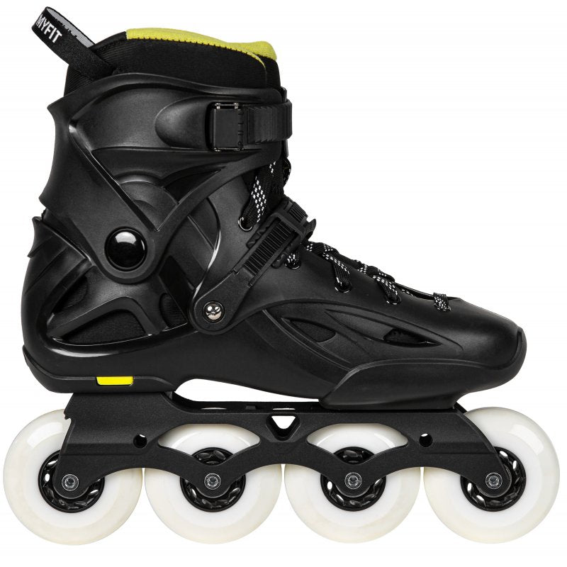 Powerslide Skates Imperial One Black Yellow 80