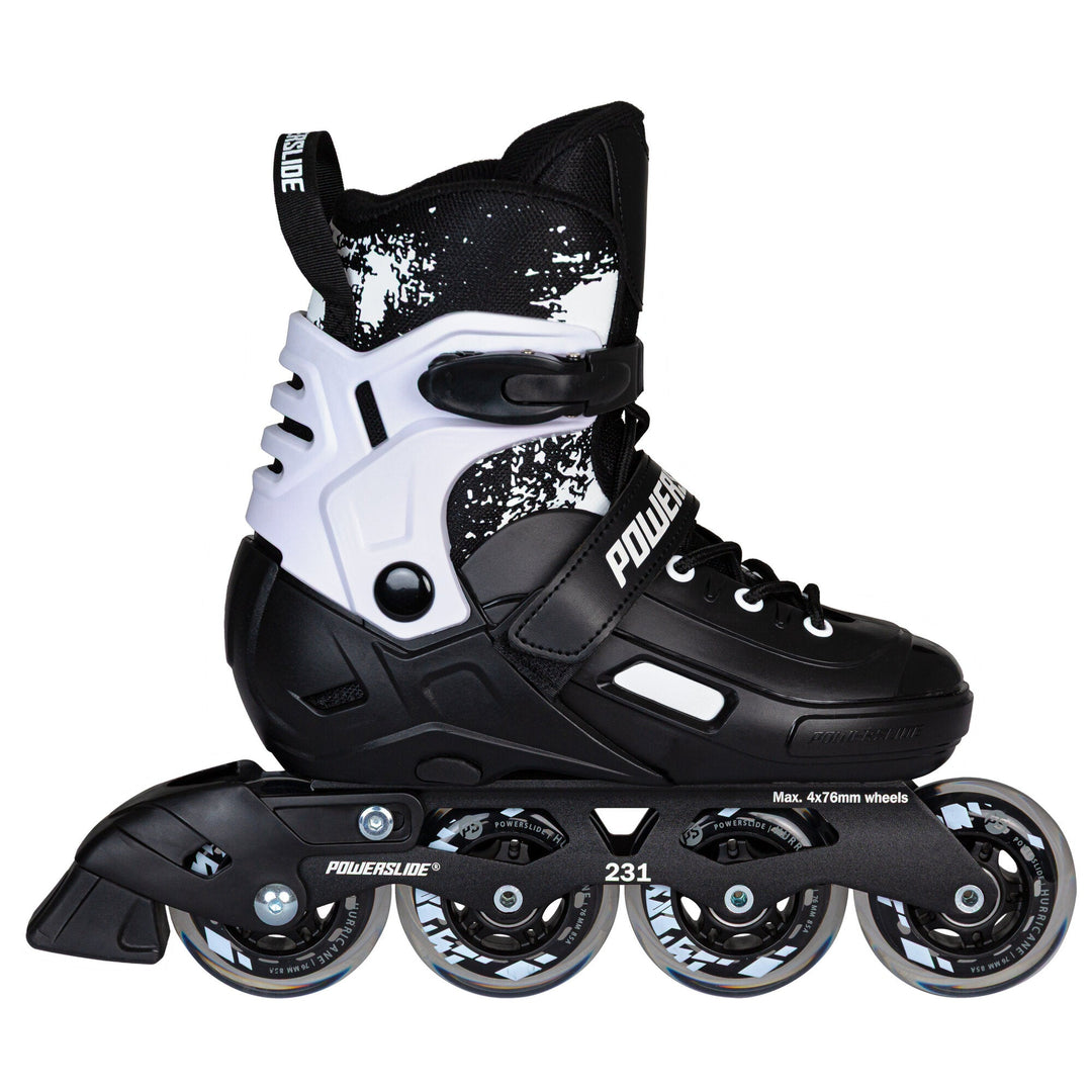 Powerslide Khaan Magic Black – Kids Skates, Ansicht 1
