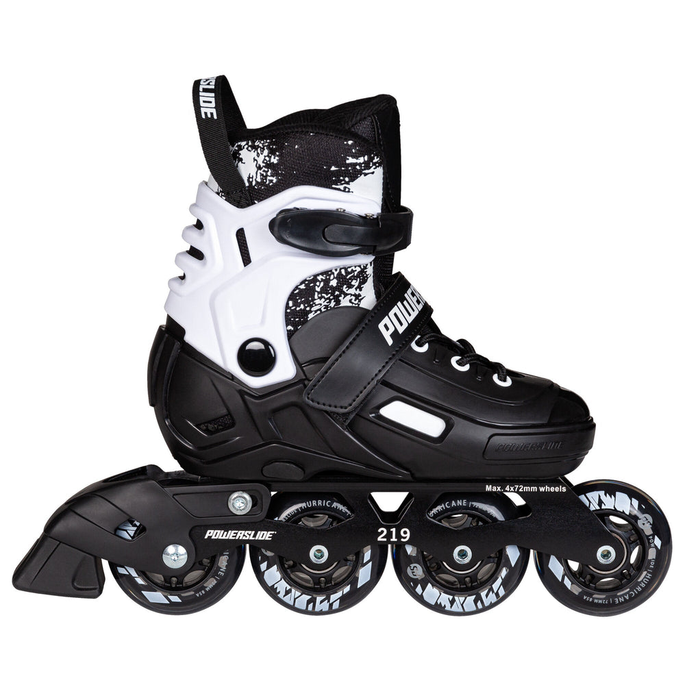 Powerslide Khaan Magic Black – Kids Skates, Ansicht 2