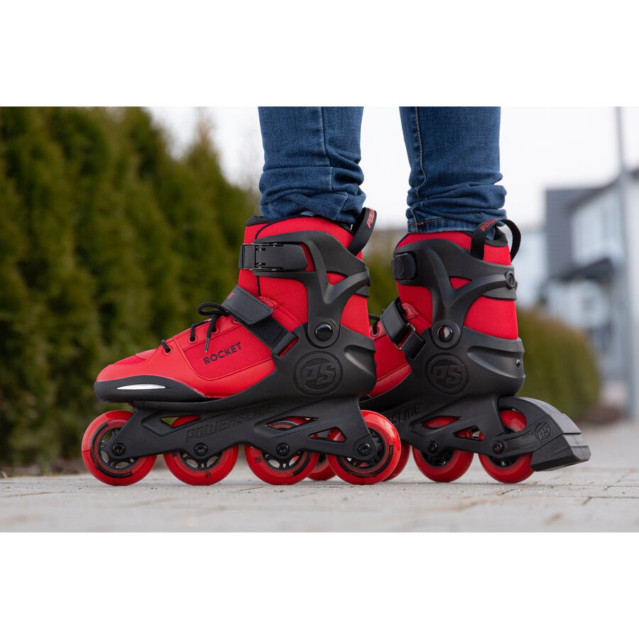 Powerslide Kids Skates Rocket Red adj. – Kids Skates, Ansicht 7