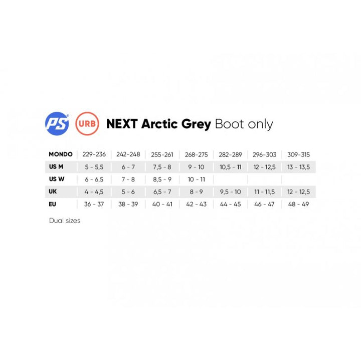 Powerslide Next Arctic Grey Boot