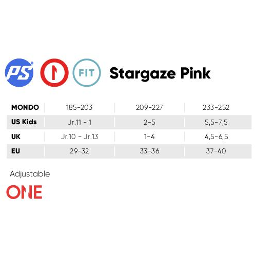 Powerslide Phuzion Kids Skates Stargaze Pink adj. – Kids Skates, Ansicht 5