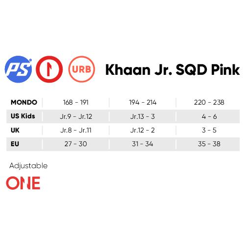 Powerslide PS Khaan Junior SQD Pink – Kids Skates, Ansicht 7