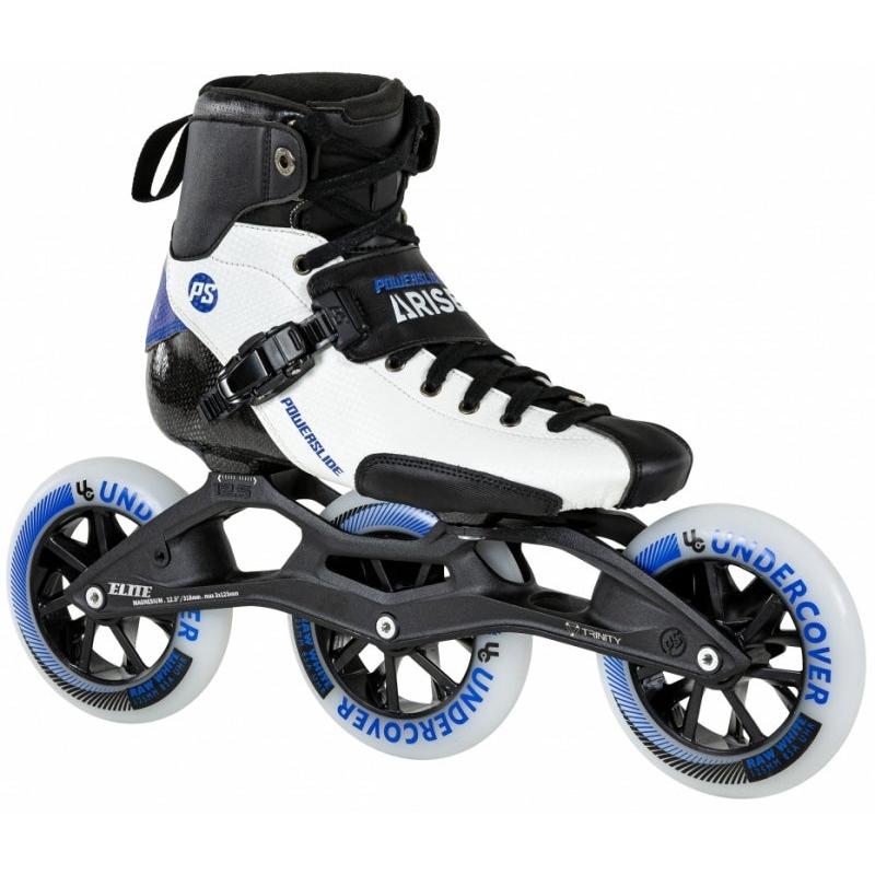 Powerslide Skate Arise Marathon black/white/blue – Inline Skates, Ansicht 1