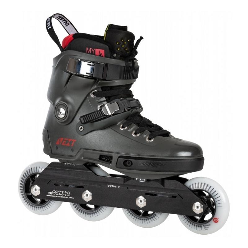 Powerslide Skate Next Charcoal 90 – Inline Skates, Ansicht 1