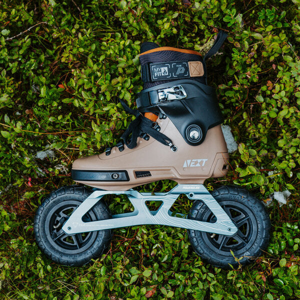 Powerslide Skate Next Edge 150 Brown – Inline Skates, Ansicht 2
