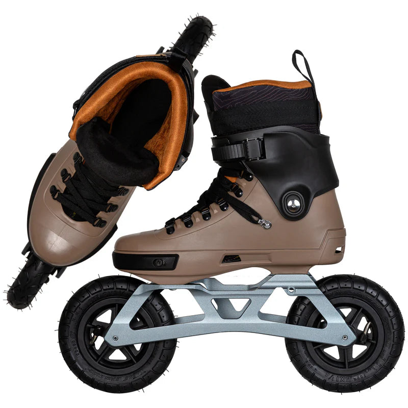 Powerslide Skate Next Edge 150 Brown – Inline Skates, Ansicht 3