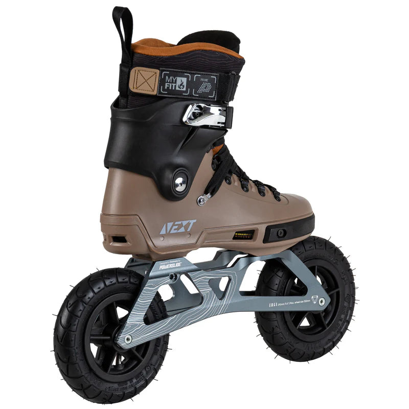 Powerslide Skate Next Edge 150 Brown – Inline Skates, Ansicht 6