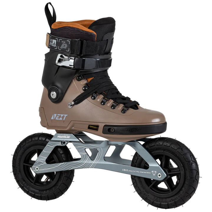 Powerslide Skate Next Edge 150 Brown – Inline Skates, Ansicht 7