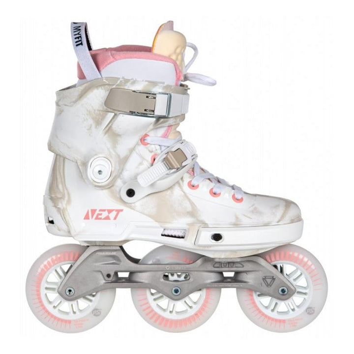 Powerslide Skate Next Marble Pink 100 – Inline Skates, Ansicht 1