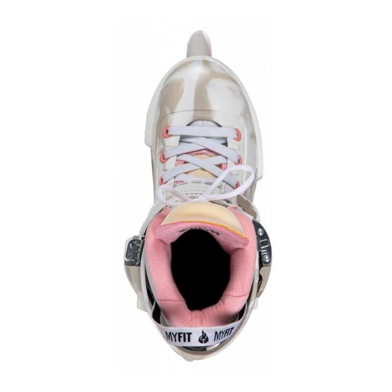 Powerslide Skate Next Marble Pink 100 – Inline Skates, Ansicht 4