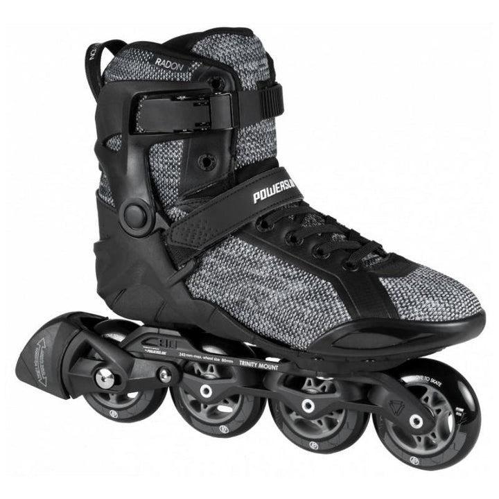 Powerslide Skate Phuzion Radon 80 black/white – Inline Skates, Ansicht 1