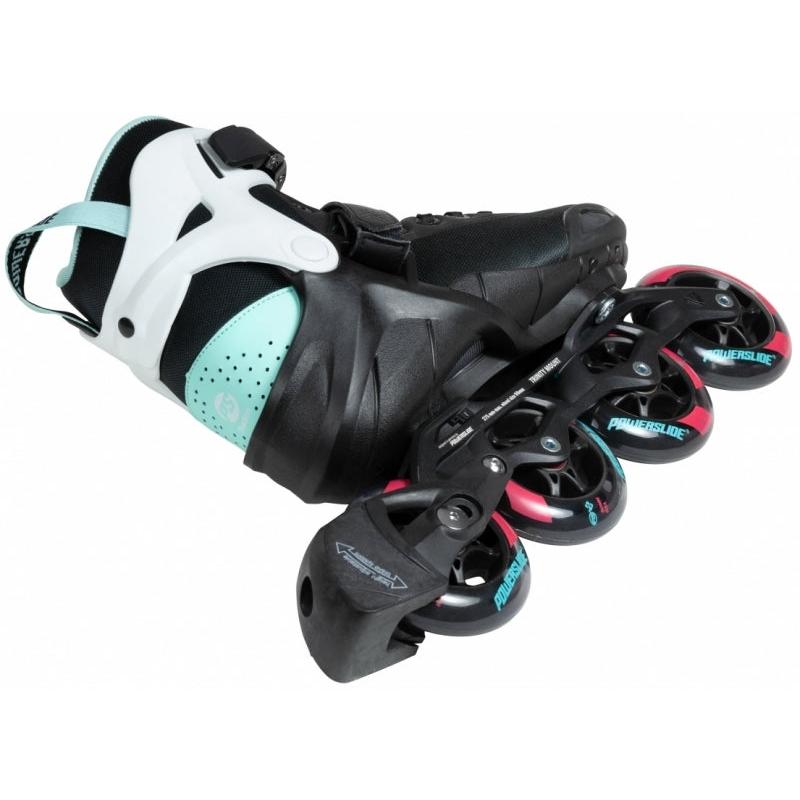 Powerslide Skate Phuzion Radon Teal 90 – Inline Skates, Ansicht 3