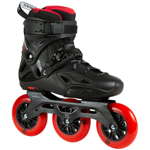 Powerslide Skates Imperial 110 Black Red – Inline Skates, Ansicht 1