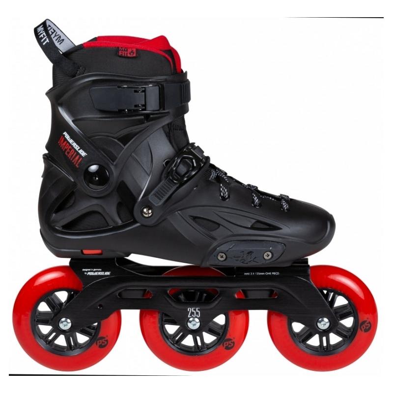 Powerslide Skates Imperial 110 Black Red – Inline Skates, Ansicht 2