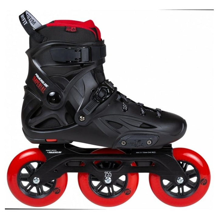Powerslide Skates Imperial 110 Black Red – Inline Skates, Ansicht 2