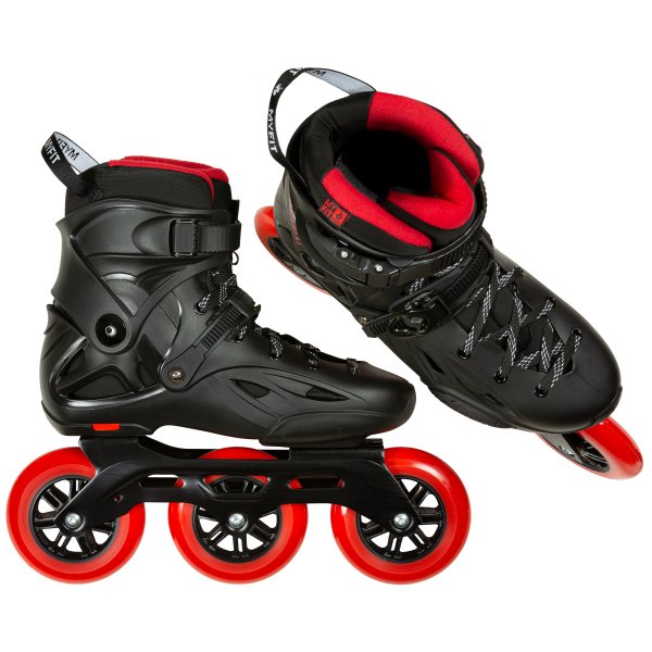 Powerslide Skates Imperial 110 Black Red – Inline Skates, Ansicht 5