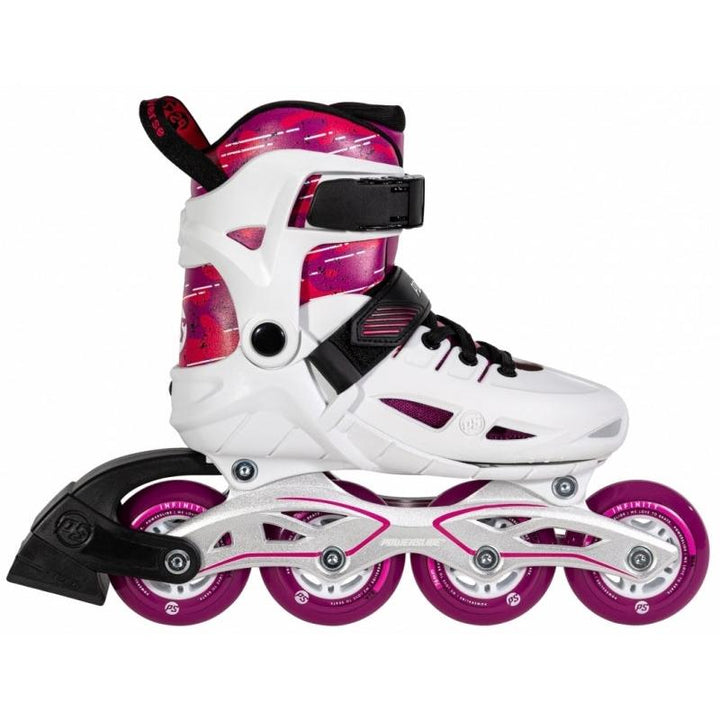 Powerslide Skates Kids Phuzion 4W Universe Pink – Kids Skates, Ansicht 2